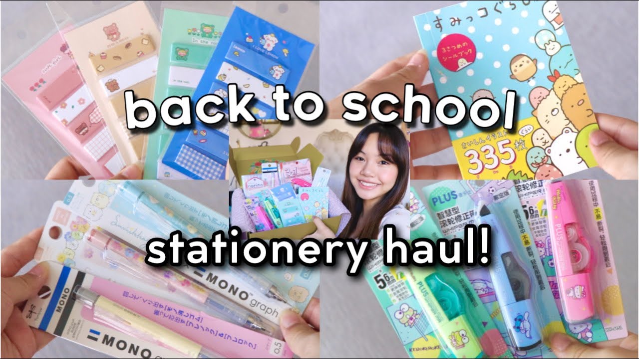 Kawaii Japanese School Supplies