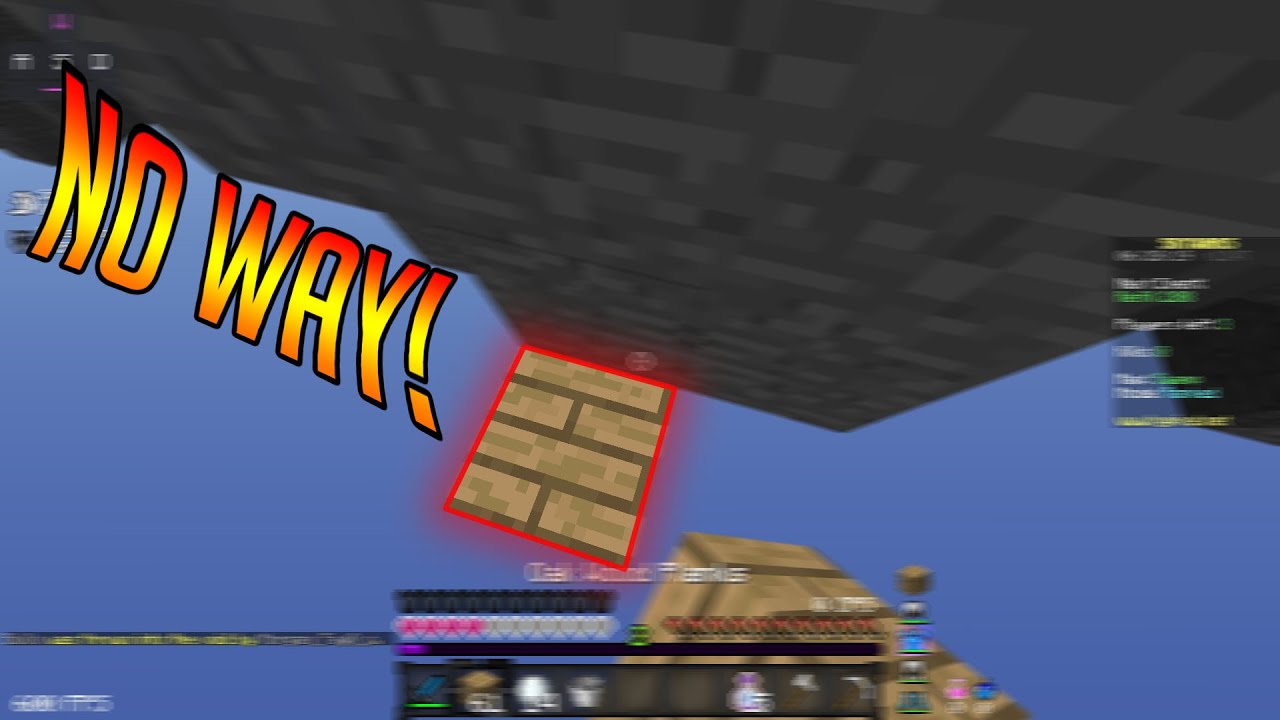 My forever best ranked skywars block clutch