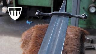 Forging Marais Executioner's sword, part 3, making the guard.