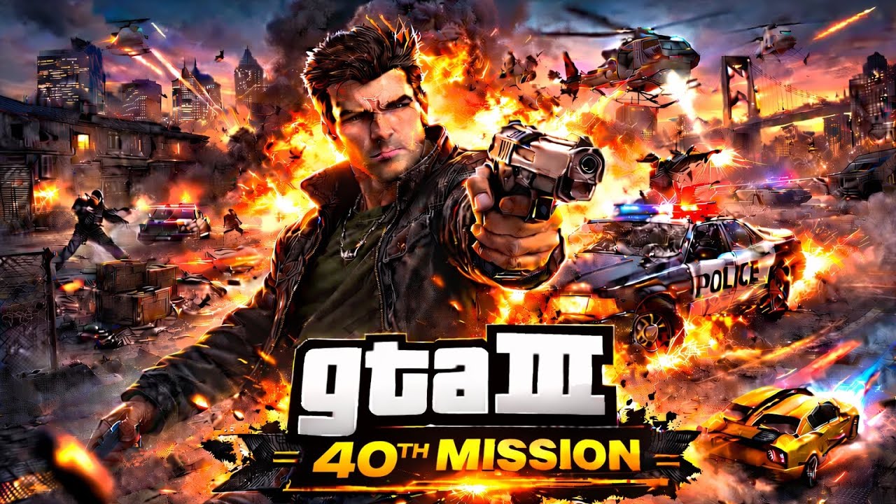 Grand Theft aero | GTA III 40th mission | @90sgamesss #gta3 #gtaiii #gta6 #gta6leaks #gta6trailer 