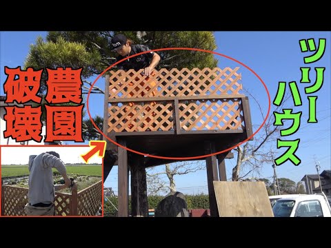 農園を破壊してしまった・・・