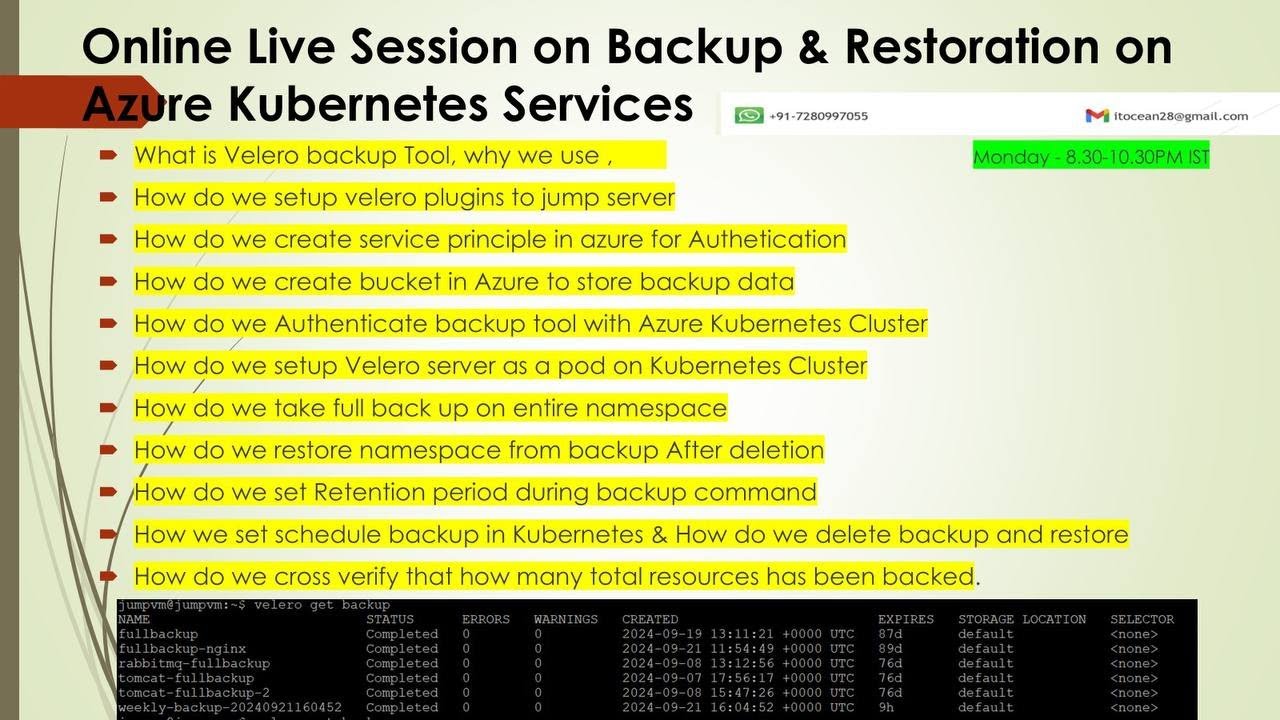 Unable to Install VELERO tool on Kubernetes Cluster | Issue facing ...