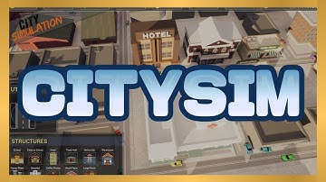 CitySim - City Simulation With Dynamic Economy
