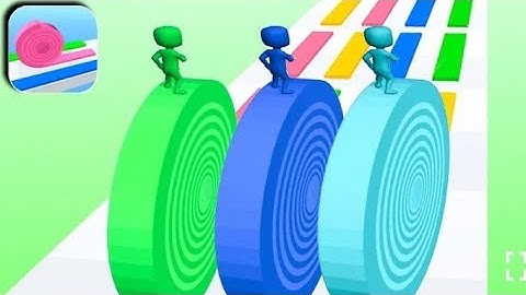 Layers Roll Gameplay All Levels iOS,Android Mobile Game Walkthrough New Update Pro Mix Level OLRAYZ