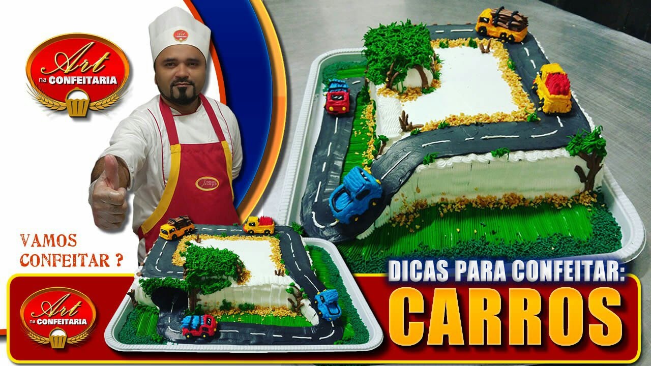 Bolo Carros 1 – Confeitag Doces e Salgados