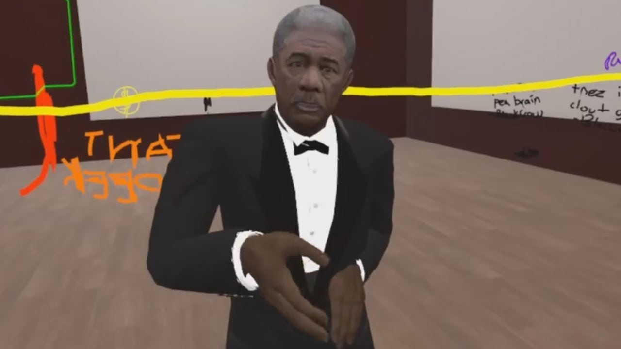 Vrchat Morgan Freeman S Bedtime Story Youtube