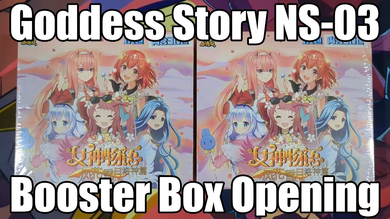 Opening 2 Goddess Story NS-03 booster boxes! Even the Rs look great in this  set.