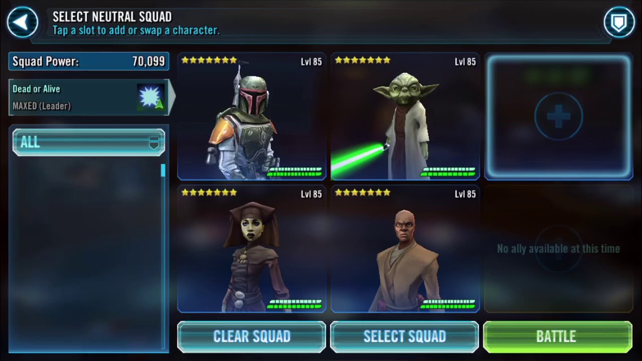 Swgoh store