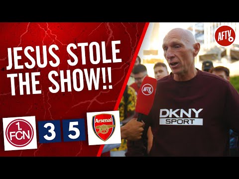 FC Nurnberg 3-5 Arsenal | Jesus Stole The Show!! (Lee Judges)