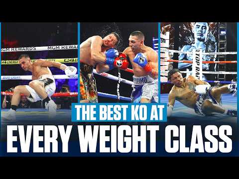 The Greatest KO in Every Weight Class