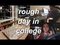 so this is the reality of college in a vlog lol