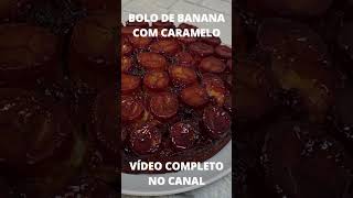 shorts Bolo de Banana com Caramelo