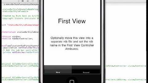 iPhone Dev #1: Status Bar Styling in xCode