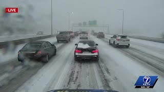 Checking I-80 during the afternoon rush hour peak