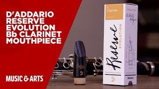 D'Addario Reserve Evolution Bb Clarinet Mouthpiece with Richie Hawley