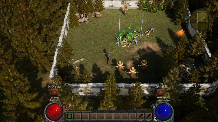 Unreal Engine Top Down RPG 'Diablo' Template: Caustic Arrow