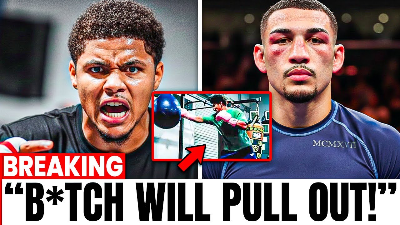 Shakur Stevenson LEAKS Training Footage and Sends WARNING to Teofimo Ahead of the Fight!