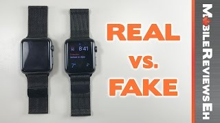 Worth the $240 dollar difference? REAL vs. FAKE Apple Watch Milanese Loop Comparison (Series 4 upd.)