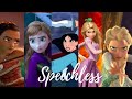 Amv frozen x moana x mulan x rapunzel speechless