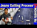 jeans cutting process.#Fm fashion.