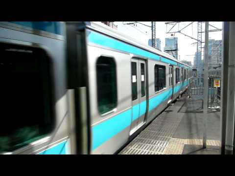 京浜東北線E233系神田？通過。