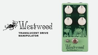 EarthQuaker Devices Westwood Translucent Drive Manipulator Bass Demo