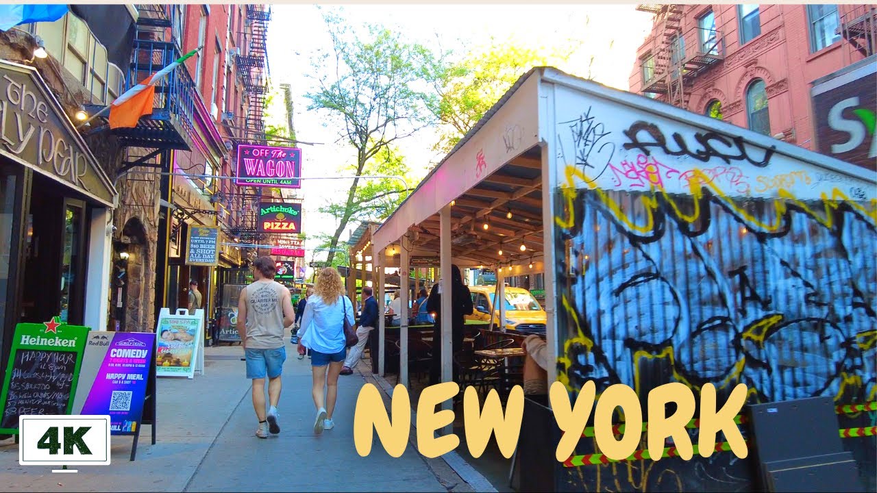 New York, Amerika Serikat | NYC | Tur Jalan Kaki 4K