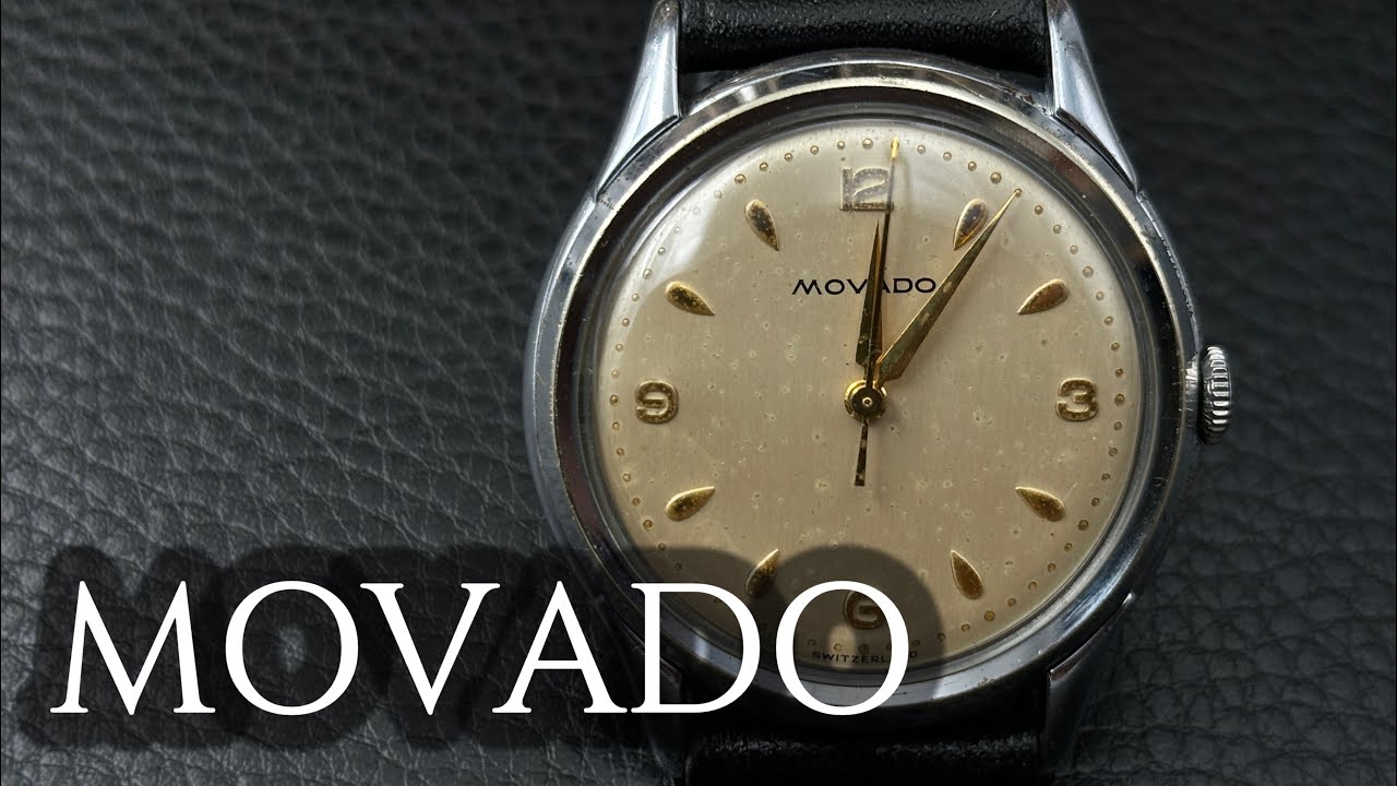 MOVADO ! 上品なモバードがやってきた！ - YouTube