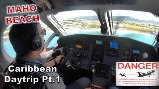 Day in the life of a PC-12 Pilot. - Part 1 - GOPRO | Flight Vlog | ATC AUDIO