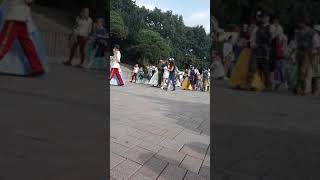 Disney Princesses go backstage after show dlrp