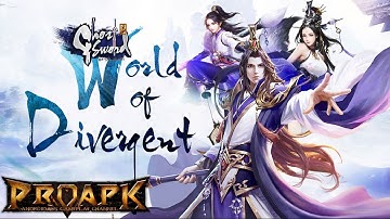 Ghost Sword 3D Gameplay Android / iOS (Open World MMORPG)