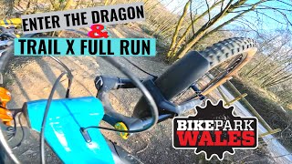 Bike Park Wales  60ft Jump Pro line Trail X & Full Run