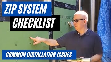 Common Installation Issues with the Huber Zip Wall System