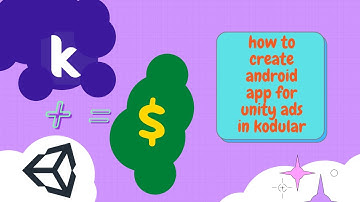 How to create android app for unity ads in kodular | How to create android app in unity ads #earn