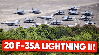 20 Us F-35A Lightning Ii Deployed Near Venezuela... And Theyre Ready For Action