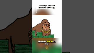 Rich monkey 🐒 🍌. #monkeystories #storytelling #animation