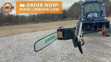 Save Money on Tree Trimming with LS8 LimbSaw Hydraulic Chainsaw