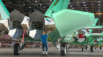 How the U.S. Air Force’s Most Feared Stealth Fighter Jet Was Built Inside Restricted Factory