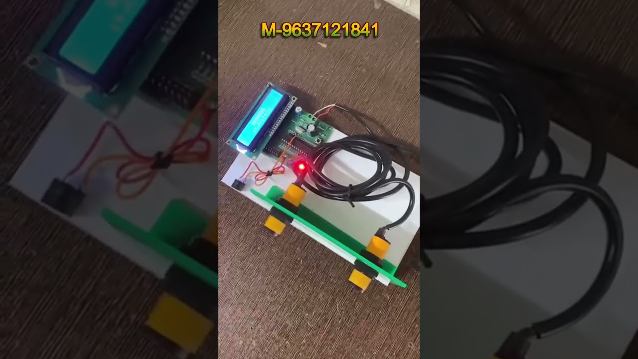 Bidirectional Visitor Counter Academic Project | Entry–Exit Counting Using IR Sensors