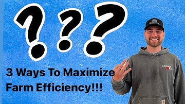 I Saved THOUSANDS On My Farm By Maximizing Efficiency!