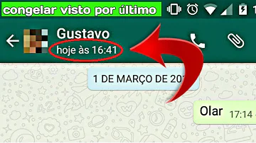 Como congelar o visto pela última vez no WhatsApp?