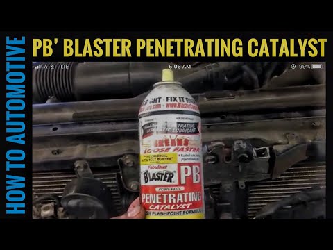 Vídeo: O PB Blaster é um lubrificante?