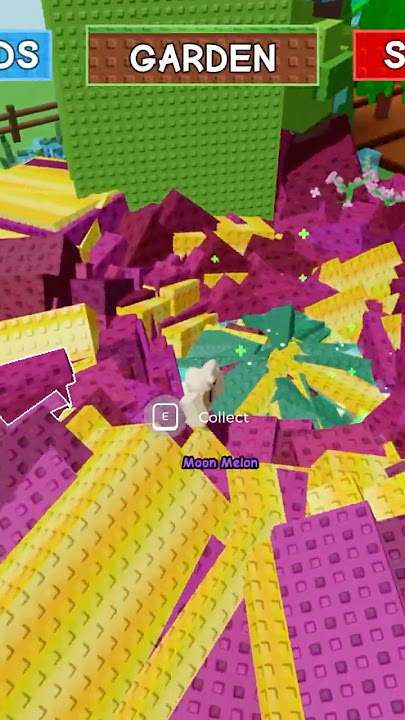 Moon melon method in Grow a garden - #roblox #robloxedit