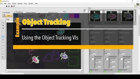 LabVIEW: Object Tracking