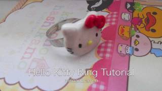 Hello Kitty Ring Tutorial