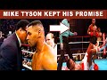 HOW MIKE TYSON KEPT HIS PROMISE TO MOHAMMAD ALI.