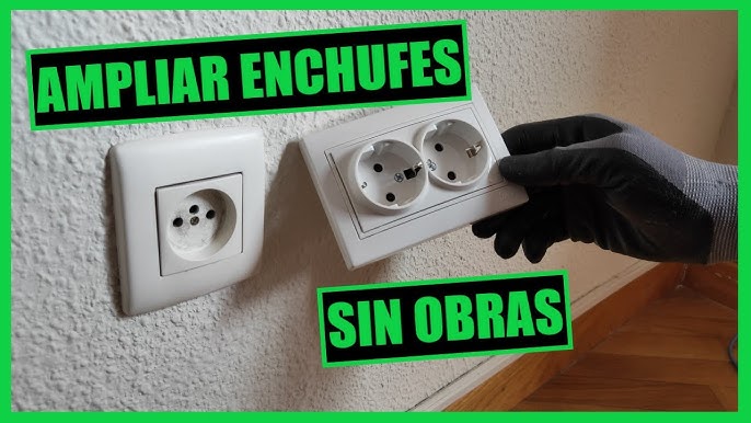 Como Instalar Enchufes de Luz SIN OBRAS de Superficie 