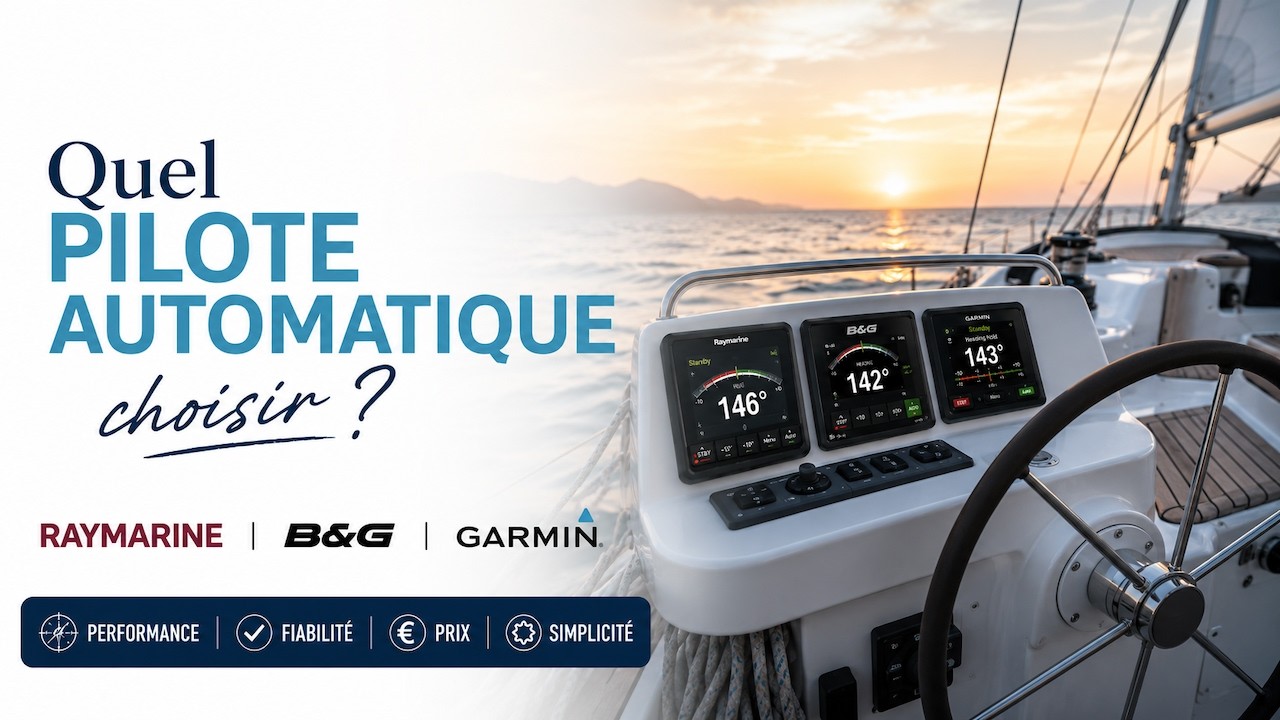⁣Quel pilote automatique choisir ? Garmin vs Raymarine vs B&G - EP 80 - Catamaran Salinas