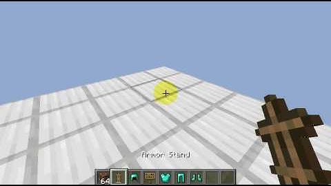 How to make an Armour Stand in Minecraft 1.9