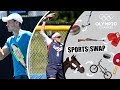 Tennis vs Softball with Vasek Pospisil & Haylie McCleney | Sports Swap Challenge